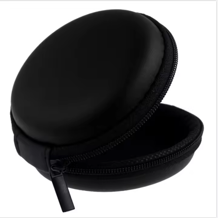 Estuche Portátil Para Auriculares Mini Con Cierre De Cremallera Protección Para Altavoces Y Cable USB Organizador De Almacenamiento - 1