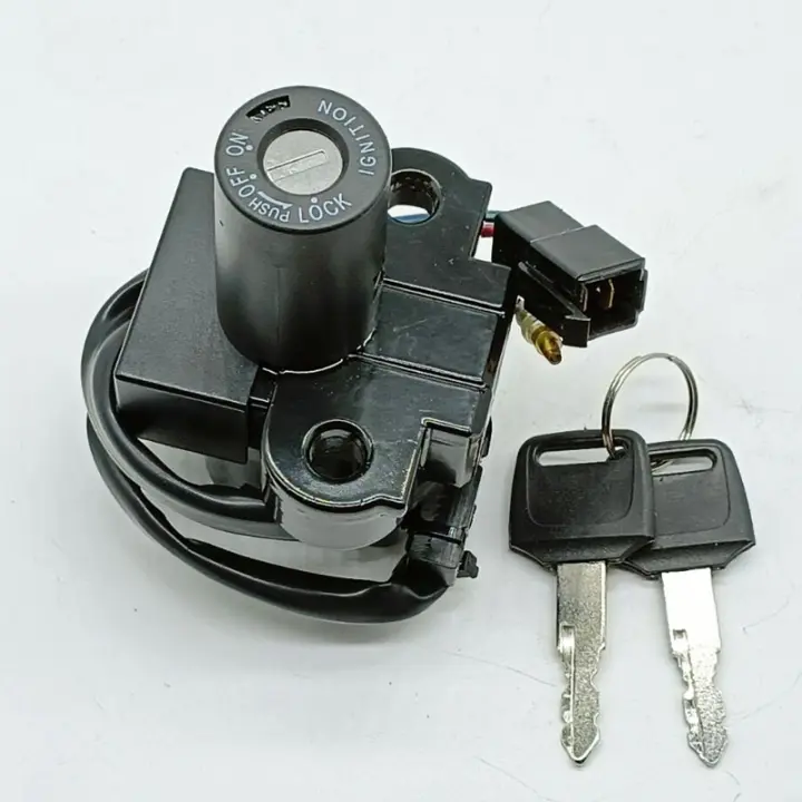 Llave Y Bloqueo De Encendido Para Honda CBR1100XX Blackbird 1997-98 XLV1000 XL1000V Varadero 99-2000 XLV600 XL600V Transalp 1987-99 Metal/Plástico 12V - 1