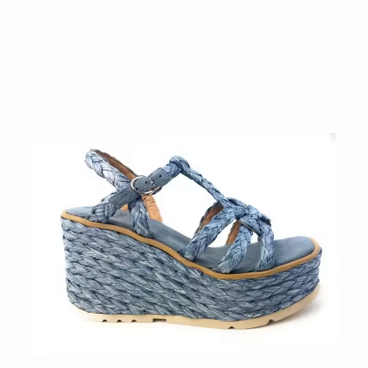 Alma En Pena Shoes Sandalias Modelo 1022 Para Mujer Color Azul - 1