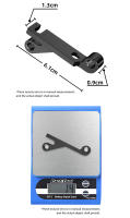 Adaptador De Freno De Bicicleta RRSkit IS Mount to Flat Mount Para Ruedas De 160 Y 180mm Accesorios De Bicicleta Para Marco Y Horquilla - details 1