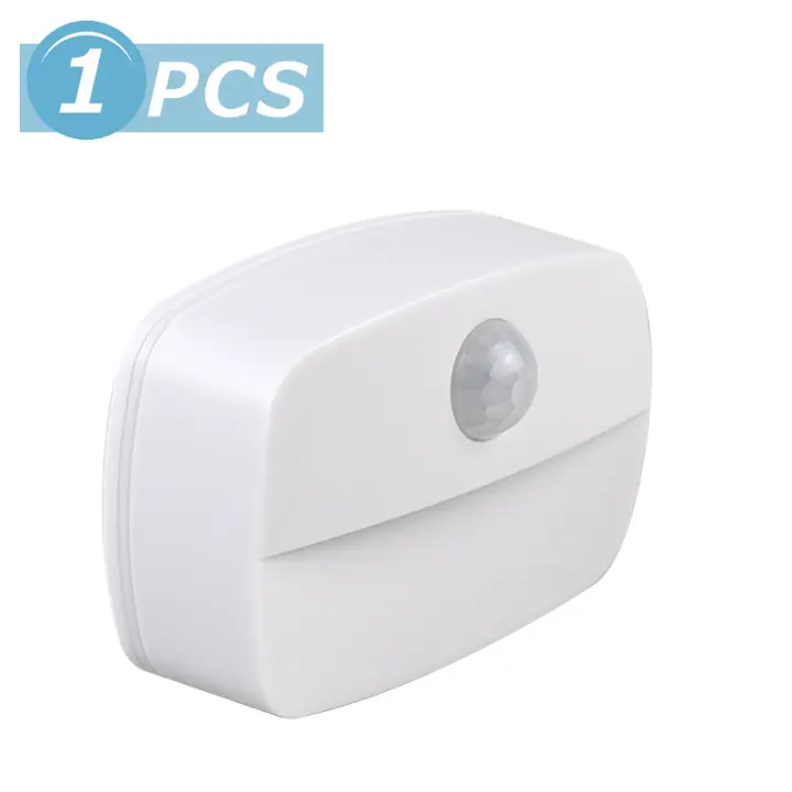 Lámpara Nocturna LED Inalámbrica Con Sensor De Movimiento Para Dormitorio Escaleras Armario Lado De La Cama 220V Potenciada Por Batería - 1