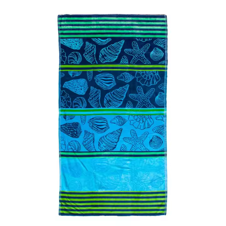 SUN & SURF Toalla de Playa Jacquard Grande 90x170 Ultra Suave Terciopelo Algodón 100% - Alta Calidad y Colores PREMIUM - 1