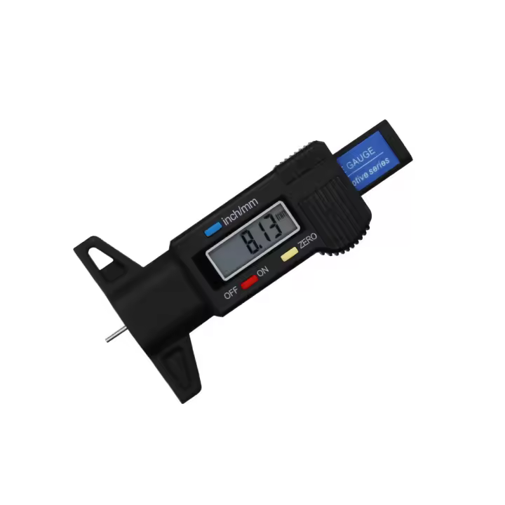 Medidor De Profundidad De Rueda Digital Para Coche Herramienta De Deteción De Desgaste De Neumáticos Calibrador De Espesor Sistema De Monitoreo - 1