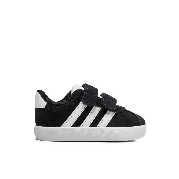 ZAPATILLAS SIN CORDONES BEBE ADIDAS VL COURT 3.0 NEGRAS-21 EUR - 1