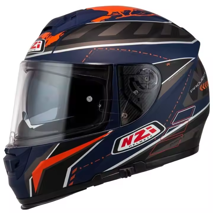 Casco Integral NZi Eurus 2 Project Blue Matt Nzup - 1