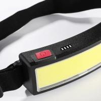 Linterna Frontal LED COB Super Brillante Recargable Por USB Con 3 Modos Lámpara De Cabeza Para Camping Y Senderismo - details 6