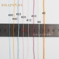 Hilo De C�rdoba Rhapsody De Algodón Egipto Tamaño 3 Para Crochet Variegado DIY Tatting Tejido 50G 120Yds - details 15