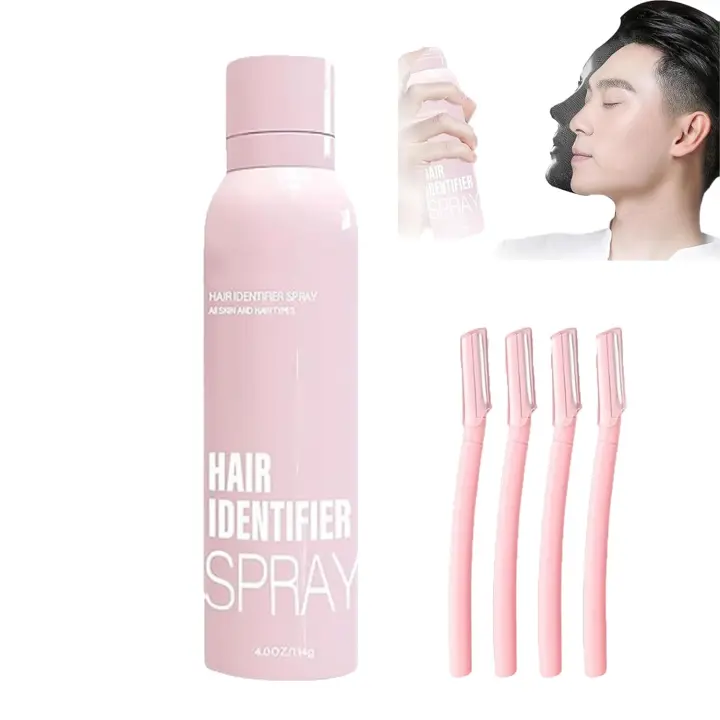 Glow Reveal, kit Orliani Glow Reveal, spray facial Orliani Glow Reveal, herramienta de dermaplaning para rostro con spray, spray para afeitar el rostro para mujeres (1 unidad) - 1