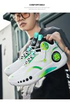 Zapatillas De Baloncesto Para Niños Diseño Original 2024 Comodidad Y Moda Zapatos De Entrenamiento Deportivo Para Interior Para Adolescentes - details 29