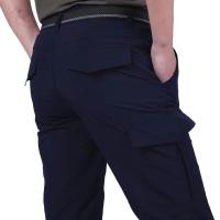 Pantalones Tácticos De Verano Para Hombre Resistentes Al Agua Y Al Aire Libre Pantalones De Cargo Militares Transpirables Y Secado Rápido - details 5