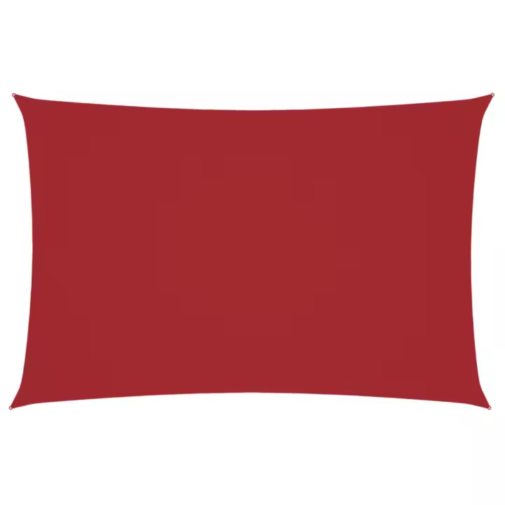 Toldo de Vela lienzo rectangular Oxford Rojo 2x4m - 1