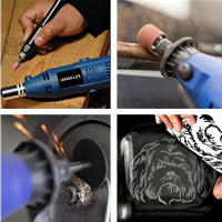 Mini Taladro Eléctrico Herramientas De Trabajo Con Engraver Políster Kit De Rotación Para DIY En El Hogar Potencia 110V 220V - details 8
