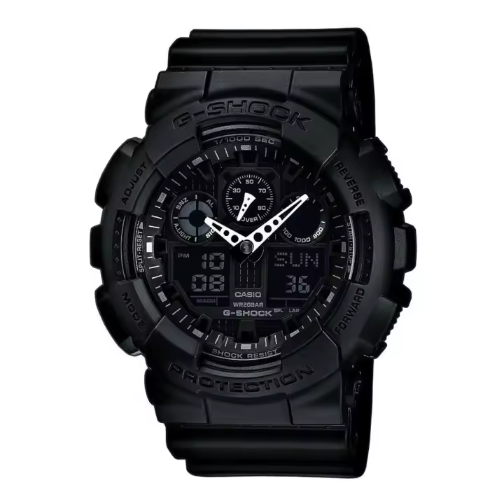 Reloj Casio GA-100-1A1ER para Hombre, Resistente a Golpes y WR 200 Mt, Diseño Contemporáneo - 1
