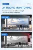 Cámara Mini IP X6 WiFi Deportiva HD 1080P Wireless Vigilancia Seguridad Batería Integrada Visión Nocturna Cámara Micro Inteligente Para El Hogar - details 8