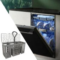 Filtro De Cesta De Lavavajillas Soporte Para Utensilios Y Cucharas Multifuncional Reemplazo Para Cesta De Lavavajillas Herramientas De Cocina Tamaño L - details 2