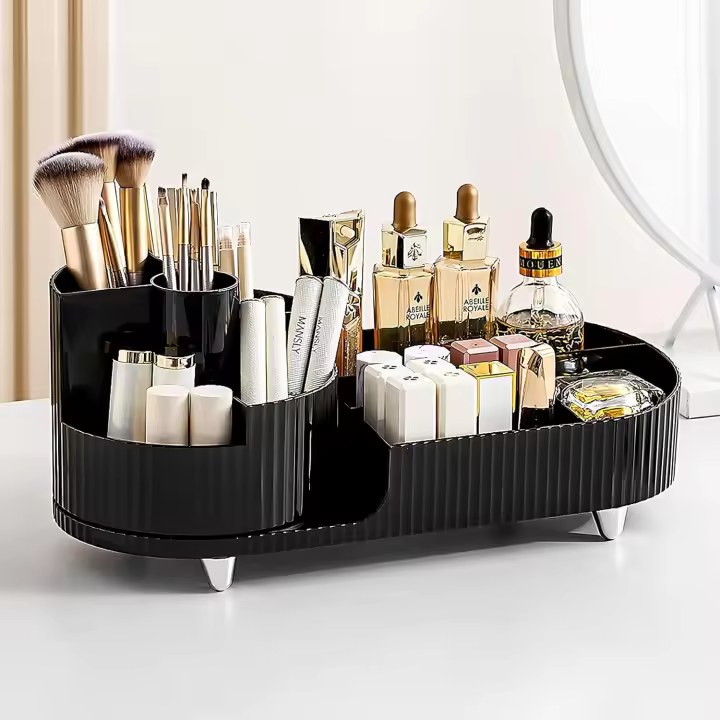 Caja de almacenamiento de maquillaje de 360 ° - 1