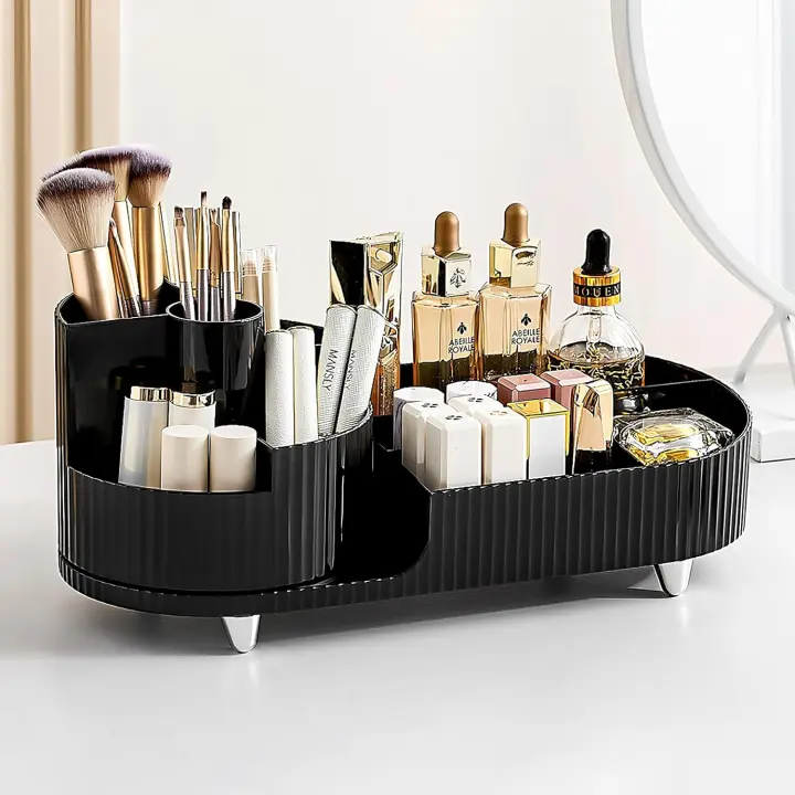 Caja de almacenamiento de maquillaje de 360 ° - 1