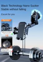 Soporte De Teléfono Móvil Para Coche Universal Adhesivo En Ventosa Clip Para iPhone Xiaomi Huawei Samsung Accesorios De Coche Negro - details 5