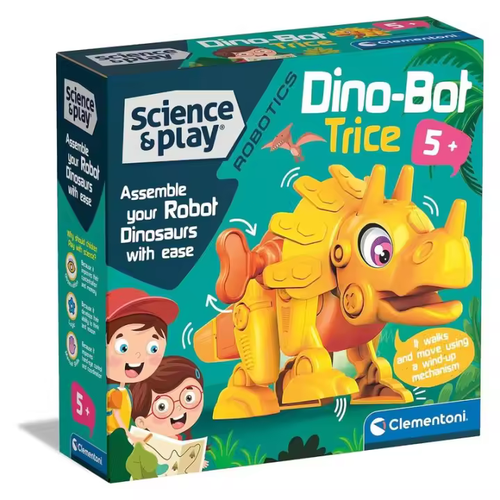 Juego interactivo Dino-bot Trice ciencia y juega Clementoni 75073 - 1