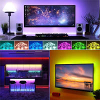 Tiras LED USB Bluetooth Control Por App Luzes RGB Flexibles Para TV Decoración De Habitaciones Fita Diode 5050 Para Retroiluminación De TV - details 8