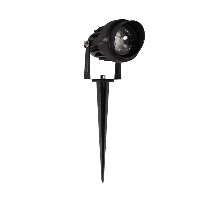 Ledkia Foco Exterior LED RGB 5W con Pincho Vetusta - 1