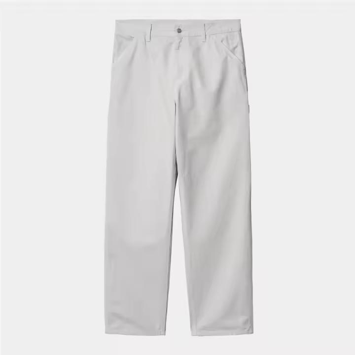 Pantalones Grises Carhartt Single Knee Pant Sonic Silver - 1