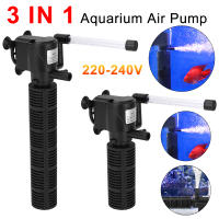 Filtro De Acuario Silencioso 3 En 1 Con Bomba Interna Y Purificador De Agua Accesorios Para Acuarios Filter Submersible Oxygenador - details 1