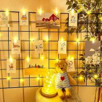 Cadena De Luces De Cobre Con Clip USB Para Decoración De Fiestas Y Navidad Estrella Luz Atmosfera Para Habitación Y Pared - details 2