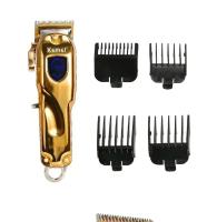Cortador De Pelo Kemei KM-TX1 KM-2010 KM-1949 Profesional Recargable Para Hombres Corte De 0.5-10 Mm Acero Inoxidable Plata Y Oro - details 4