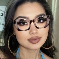 Gafas Antiglareante Retro Para Mujer Coloridas Protección Contra La Luz Azul Estilo Clásico Rectangular Material De Lente Y Marco Plástico - details 1