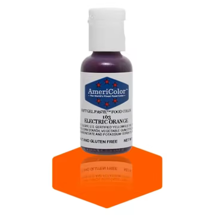 Colorante En Gel Naranja Electrico (21 G) - Americolor - 1