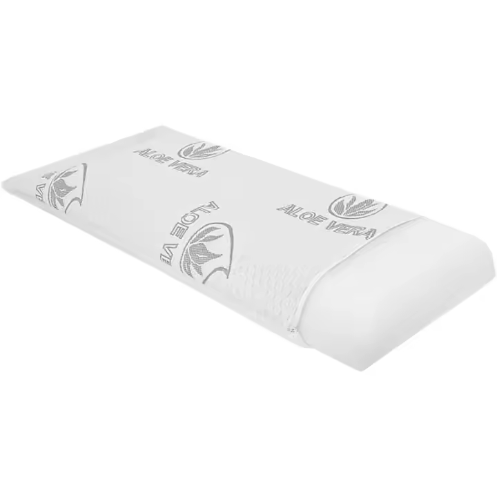 Almohada Suave y Elástica con Núcleo Memory Foam de Espuma. Almohada Adaptable al Cuello de Alta Recuperación con Funda Transpirable y Desenfundable. - 1