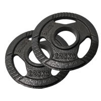 OZIO FITNESS 2 Discos de Pesas 2,5 kg 50 mm de 3 agarres Hierro Fitness - details 0