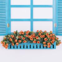 10 Cabezas De Flor Artificial Rosa De Seda Con Hojas De Eucalipto Y Peonía Para Decoración De Mesa Boda Vaso Hogar - details 4