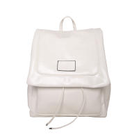 Bolso tipo mochila para el hombro con colgante, moderno, sencillo, informal y de gran capacidad para mujer, con textura y estilo. - details 1