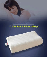Almohada De Memoria 1pc Funda De Algodón Tejida Core De Poliuracano Rebound Lento Sensibilidad Al Temperatura Para Anti-silbido - details 0