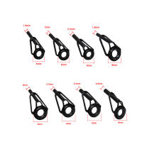 Kit De Reparación Para Cañas De Pescar Guía De Pesca En Acero Inoxidable Anillo Top Cerámico Ojo Frontal Accesorios De Anillo De Hilo - details 8