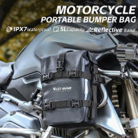Bolsa De Moto Impermeable 5L Universal Para Marco Lateral De Motocicleta Con Herramientas De Viaje Para CrashBar - details 7