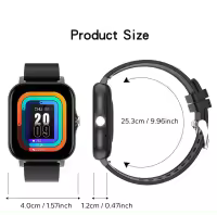 Reloj Inteligente para Mujer con Función de Ritmo Cardíaco y Presión Arterial Resistente al Agua IP68 para Android e iOS Regalo Perfecto - details 12