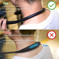 Luz De Lectura Para El Cuello LED Recargable Con Brazos Flexibles Duradera Ideal Para Lectura Camping Noche - details 3