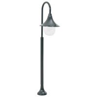 vidaXL Farolas Jardín Aluminio  120 cm Iluminación Patio Terraza Color Verde oscuro,  Blanco,  Bronce y mas - details 0