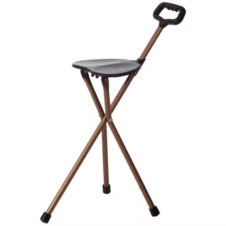 Ayudas Dinámicas Baston Con Asiento Tres Patas - 1