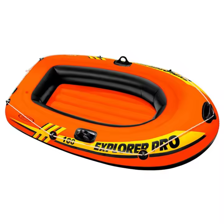 Intex Bote Hinchable Explorer Pro 100 Naranja - 1