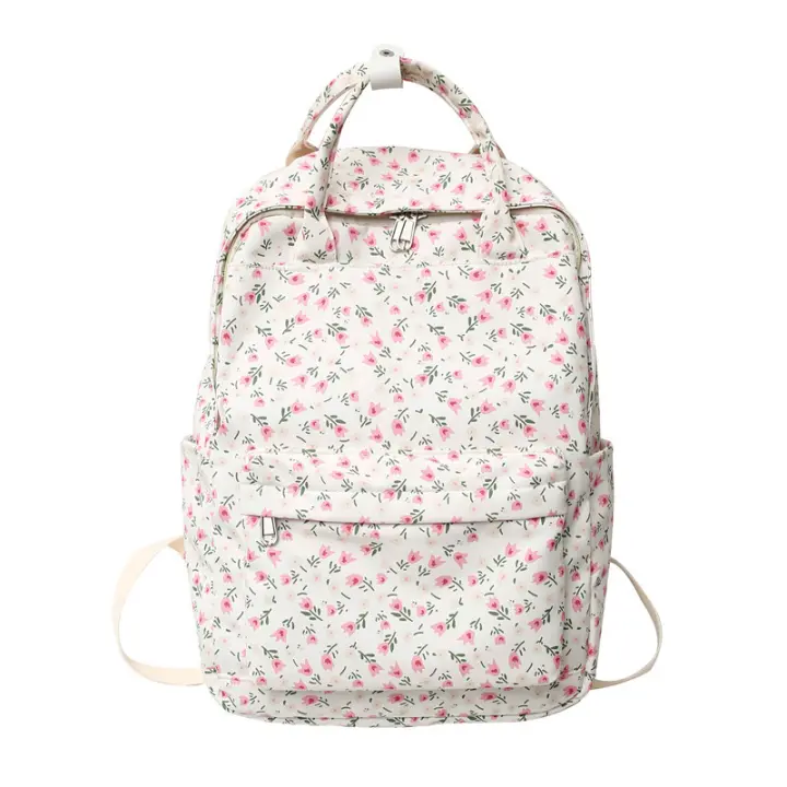 Mochila pequeña floral de moda y simple - 1