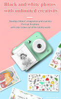 Cámara de impresión instantánea para niños Vavupo, Pantalla digital de 6,1 cm, grabación de 1080p, 4800x3200 píxeles, Diseño portátil, Batería de Lithium recargable 18650, Doble Puerto USB, maquillaje para niños - details 6