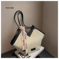 Bolso De Hombre Para Mujer Diseño Moda Nueva Línea Tote De PU Con Cierres De Cremallera Y Dos Manijas Estilo Casual - details 7