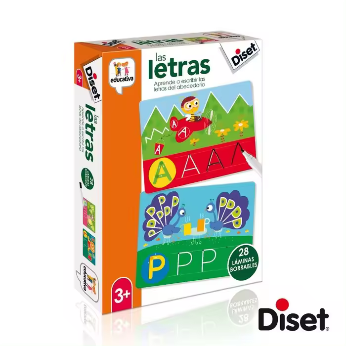 DISET JUEGO EDUCATIVO LAS LETRAS EDUCATIVO 47x91x20 Cms. - 1