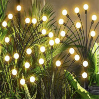 10 Luces Solares Para Jardín Con Estilo De Mariposa Decoración Navideña Para Patio Y Camino Luz Exterior Swaying - details 0