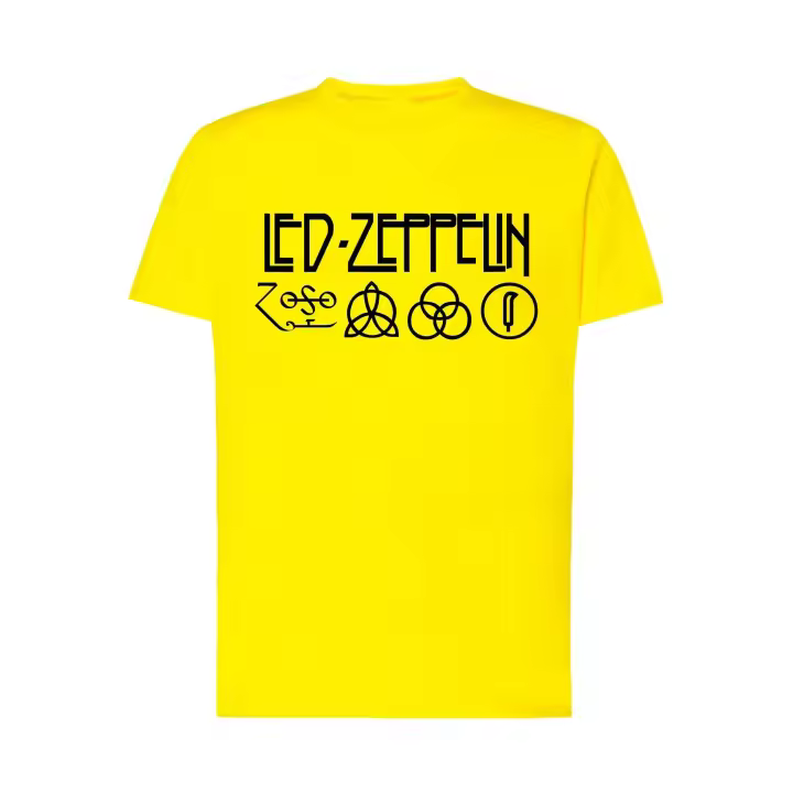 Camiseta Led Zeppelin - Música Rock - Unisex algodón premium - 1