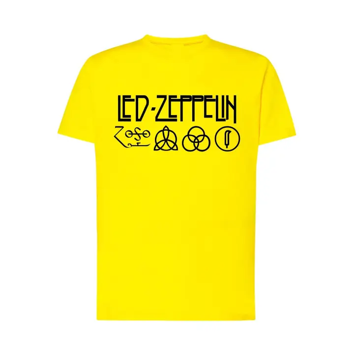 Camiseta Led Zeppelin - Música Rock - Unisex algodón premium - 1